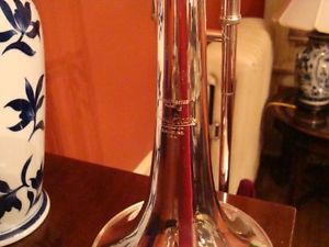 Bach Corporation 16 Trombone - Silver plate