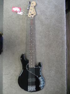 2013 Fender Deluxe Dimension Bass V New Old Stock Black