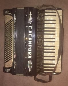 Vintage S. Pierpaoli C. A ACAMPORA 131 Button Accordion Rare