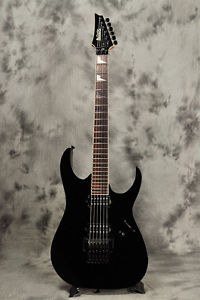 Ibanez RGR1220 Black Electric Guitar w/SoftCase Used #U567