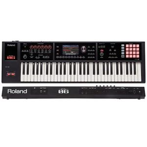 New Roland FA-06 FA06 61-key Music Workstation Keyboard + Original AC Adapter