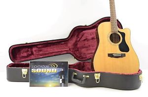 Guild D-150CE Dreadnought Acoustic-Electric Guitar - Natural w/ Case
