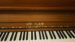 upright piano welmar refubrished