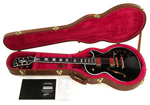 2015 Gibson Memphis ES Les Paul Custom - Ebony Electric Guitar SOLD AS IS
