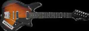 NEW Hagstrom IMP-TSB Impala Tobacco Sunburst Vintage Style Electric Guitar