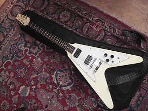 seltenen E-Gitarre Flying V Vantage FV 575 top guitar Matsumoko Japan Gitarre