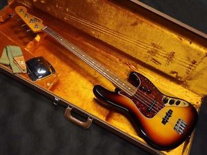 Fender USA American Vintage '62 Jazz Bass 3knob 3CS w/hard case F/S #X1440