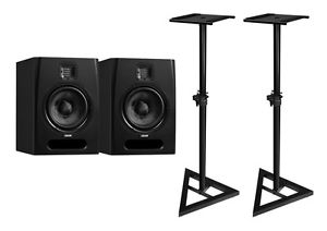 ADAM F7 Actif Moniteurs De Studio & GRATUIT Supports (NEW)