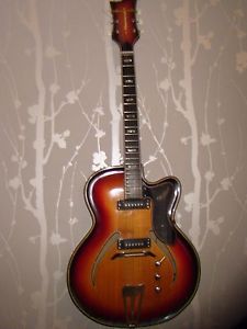 1971's MUSIMA RECORD GUITAR 17 VINTAGE AND RARE