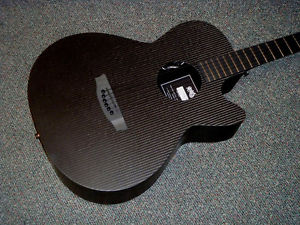Zager EZ-Play Modified Rainsong Hybrid Acoustic Electric Guitar