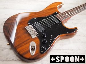 Custom Component Stratocaster Koa Electric Free Shipping