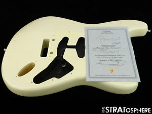 Fender Custom Shop American Classic Strat BODY USA American White Blonde Ash