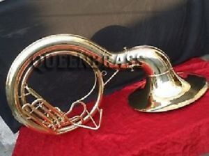 AMAZING SOUSAPHONE_25" VALVE BIG-TUBA MADE OF/FULL BRASS W/bag.BRASS FINISH