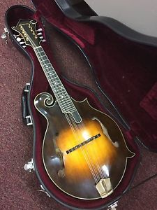 2010 Eastman MD815-V F-Style Mandolin Varnish Finish Brekke bridge Hand Carved