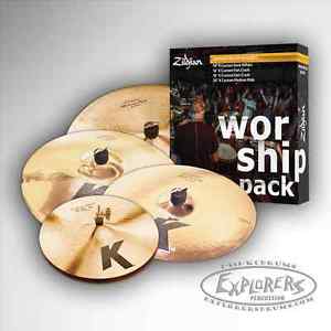 Zildjian Worship Pack Cymbal Set Up KC0801W
