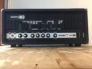 Vintage Sunn Model T (first gen, 1970's) 150 watt guitar and bass tube amplifier
