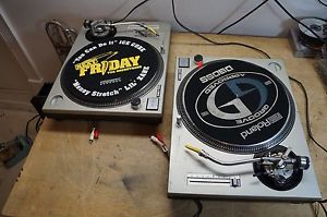 Technics SL-1200 MK2 Direct Drive Turntables ( PAIR )