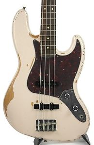 Fender Roadworn Flea Signature Jazz Bass in Shell Pink