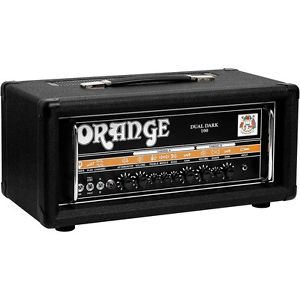 Orange Dual Dark 100 100/70/50/30 watt, Class A/B 2-channel High Gain Tube Head