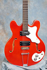 Mosrite CelebrityIII Vintage 1968 Red powerful & A Salty Treat