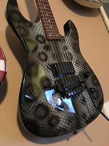 1988 Neal Moser Vintage Guitar GMW -Made in USA- Python Snakeskin Paint Job