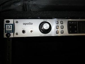 UAD Apollo Quad Thunderbolt / Firewire - Silver face