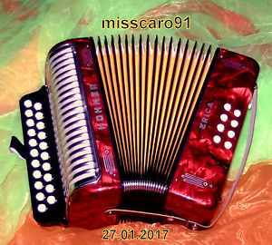 TOP !  VITAGE !  RARITY ! SWITZERLAND  A/D  HOHNER  ERICA   BUTTON   ACCORDION