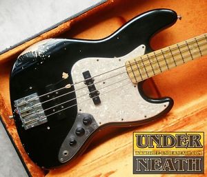 Fender Limited Edition Geddy Lee 1972 Jazz Bass Relic Electric Free Shipping