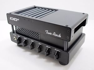 Two-Rock EXO 15 — Black — RCA 6V6 Blackplates, Grey Glass