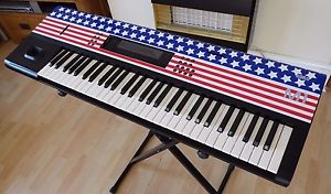 Korg M1 Stars & Stripes Unique Quality Keyboard Synth Rare