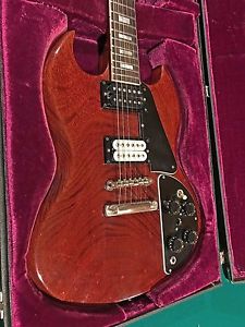 1972 Gibson SG Standard Deluxe FEATHER/CHERRY RED/SINGLE PIECE BODY/ORIGINL OHSC