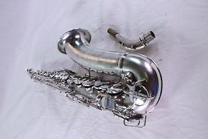 Conn F-Mezzo Soprano Saxophone ORIGINAL SILVER PLATE QuinnTheEskimo
