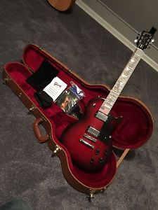 2017 Gibson Les Paul Studio Black Cherry Burst. Virtually Unplayed