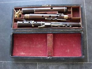 Antique Early 19th Century 9 Key Rudall & Rose Flute No 2528 circa1827 - 37