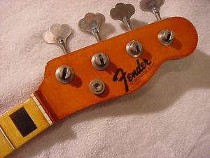 VINTAGE 1968 FENDER TELECASTER,TELE,BLACK INLAYS BASS NECK,60s-70s PRECISION,P