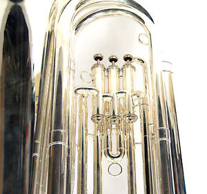 JUPITER TUBA 382S (SLIVER PLATED) 4/4 SIZE BBb - Demonstration Model