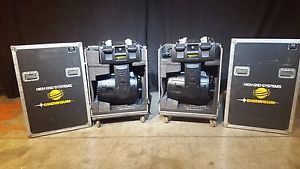 Lot of 2 x High End SHOWGUNS with Roadcases