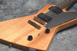[USED] EDWARDS by ESP E-EX-160E Natural, Explorer type Electric guitar / j14104