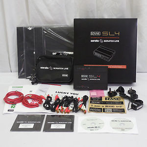 Rane SL4 SSL and Serato DJ Interface SL 4 DJ System Software 2 USB Scratch Live
