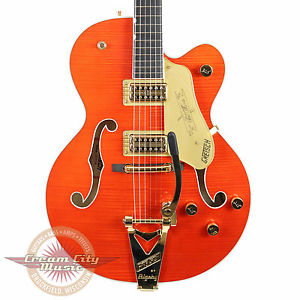 Brand New Gretsch G6120TFM Players Edition Chet Atkins Nashville in Flame Maple