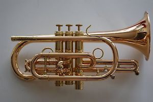 CarolBrass CCR-8880-GSS-Bb-L Cornet, BRAND-NEW CONDITION