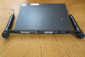 SONY LOT: 2 WRT-810A MICS, MB-806 TUNER BOX, WRU-801A and WRU-806B RECEIVERS