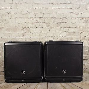 (2) Mackie DLM12 PA Speakers