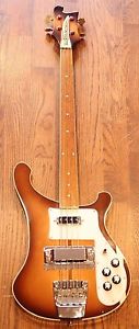 1978 RICKENBACKER 4001 FRETLESS ELECTRIC BASS GUITAR. FREE SHIPPING.