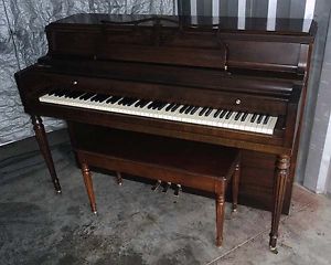 Wurlitzer Console Piano -Very Good Condition- Free Delivery 1st Flr New England!