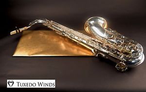 Yamaha YTS61s Tenor Saxophone - Rare Silver Plated Purple Logo