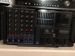 IDOLpro IP-6000 10 Channel Equalizer 1500W Professional Karaoke Mixing Amplifier