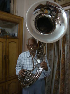 AMAZING! NICKEL PLATED NEW Bb FLAT 24"SOUSAPHONE TUBA +M/P+WITH HARD CASE