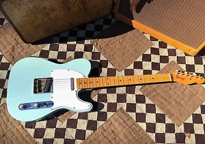 Breaze Custom Guitars 1960's Tele-Style -Aged Sonic Nitro-Handcrafted in the USA