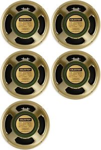 Celestion G12M Greenback 12" 25-Watt Replacement Guitar... (5-pack) Value Bundle
